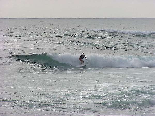 Ruhetage in Mosselbay: "Surfer"